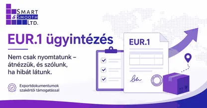 EUR.1 ügyintézés lépésről lépésre
